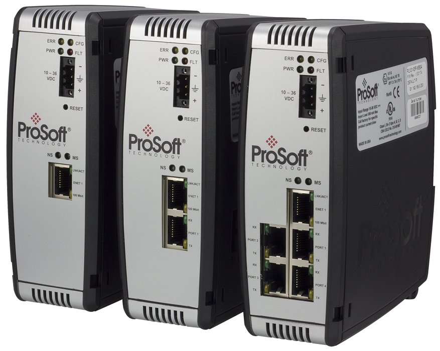 ProSoft Technology releases its new line of Ethernet to Serial Communication Gateways
